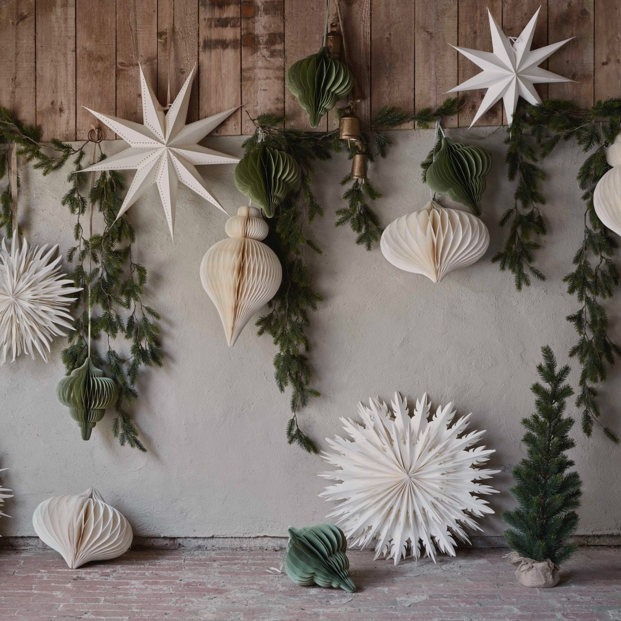 Faux Fir Garland