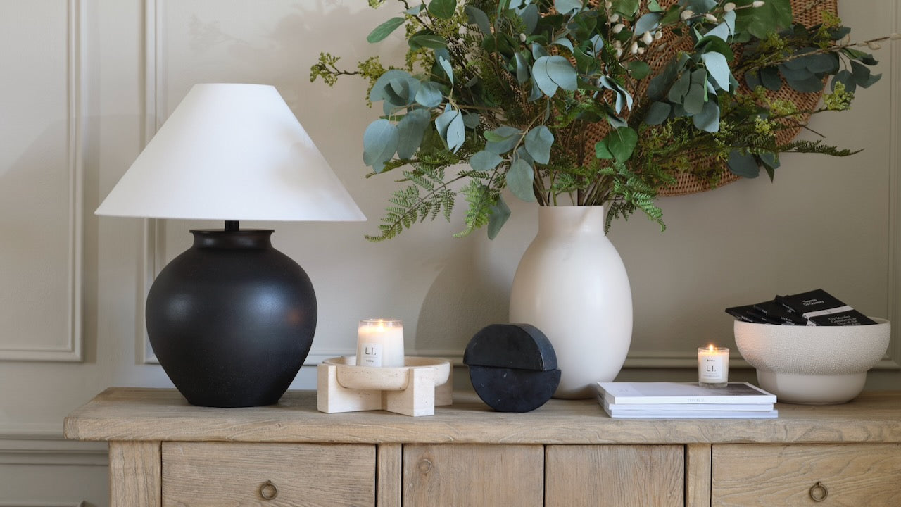Console Table Styling 2 - Shop the Look