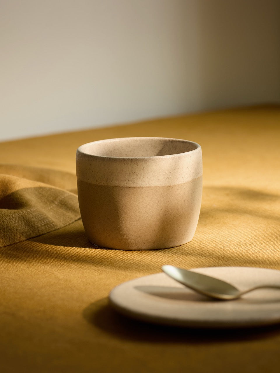 Arenito Sand Stoneware Lungo Cup