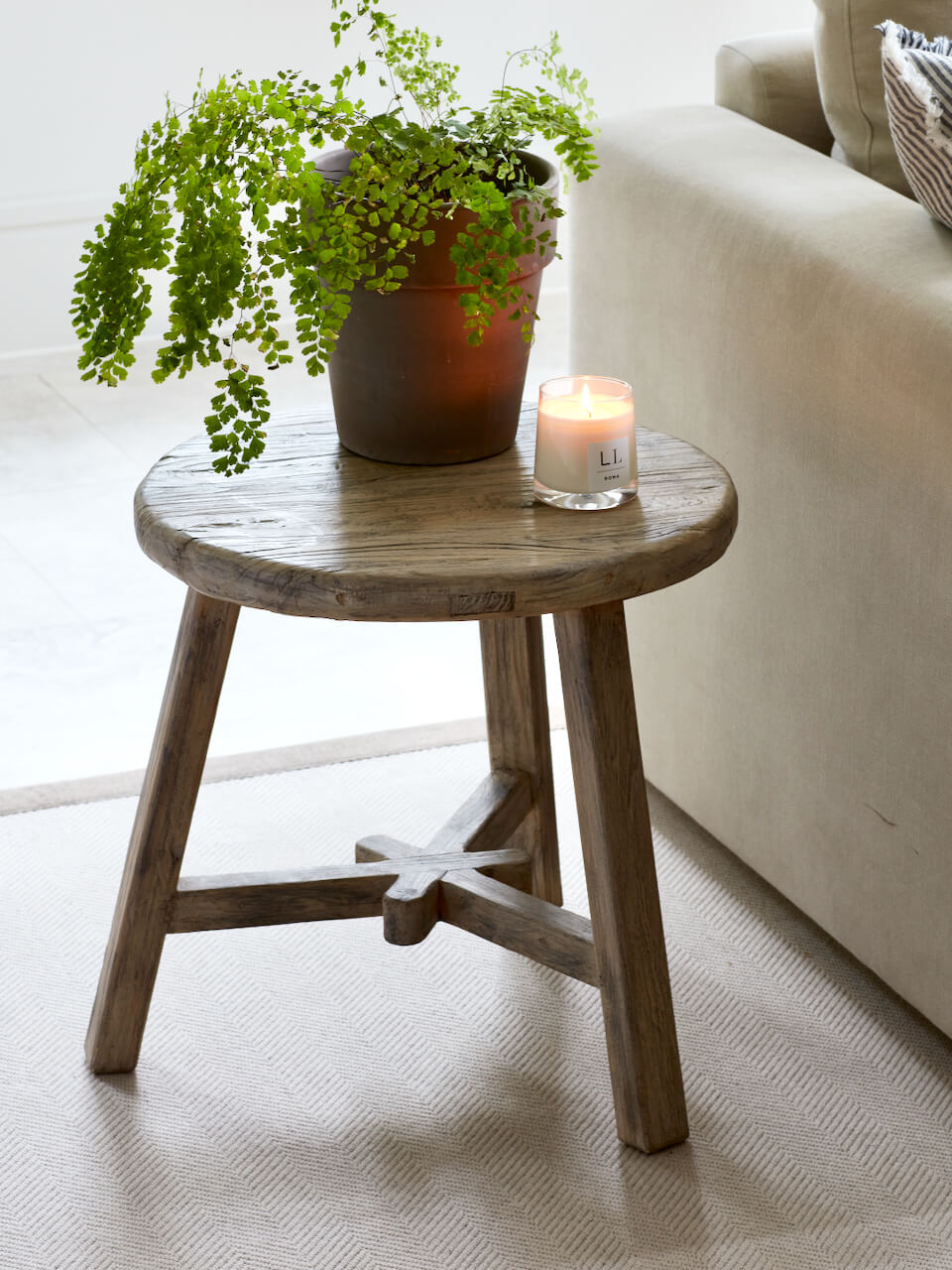 Antrim Reclaimed Wood Side Table