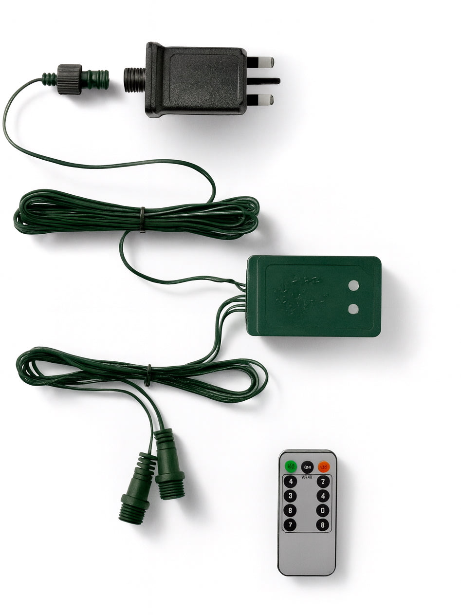 LED Connect Outdoor Transformer 8 Function Twinkle Effect with Timer
