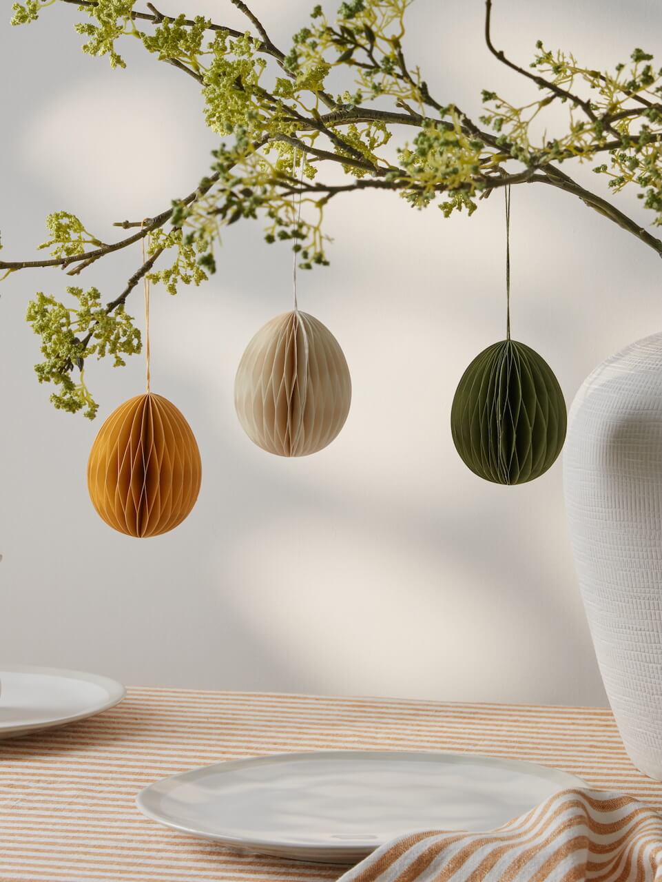 Set of 3 Hanging Egg Decorations