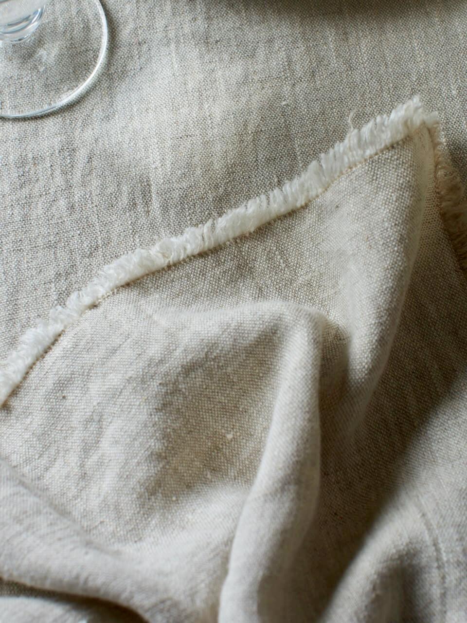 Putty Linen Tablecloth