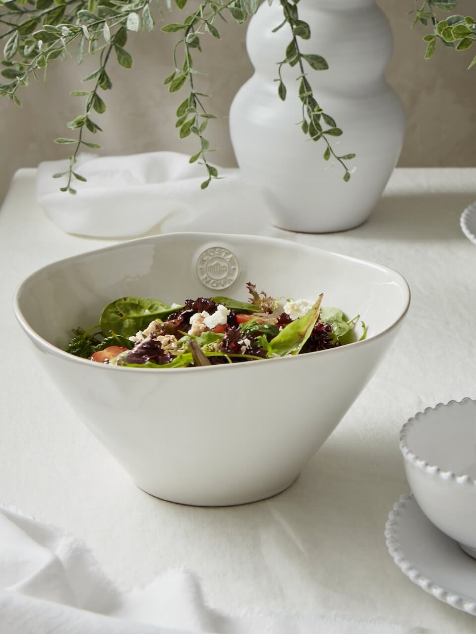 Stoneware Salad Bowl
