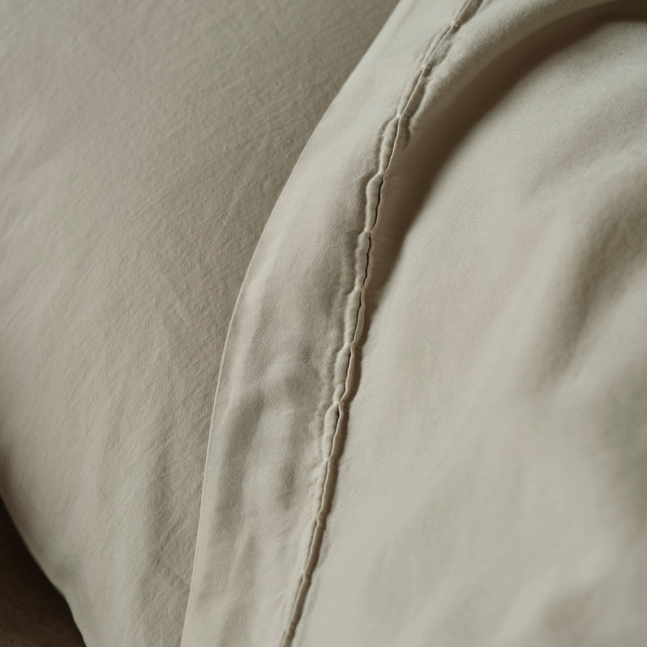 Porto Putty Cotton Duvet Cover