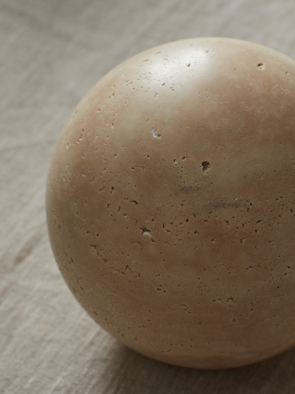 Dunas Travertine Sphere