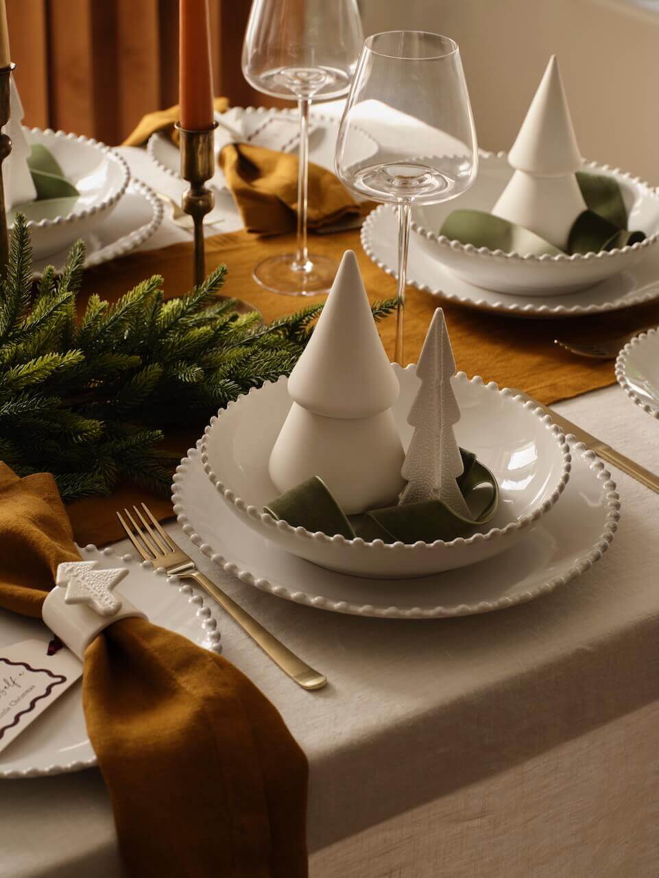 Set of 2 Bronze Linen Napkins