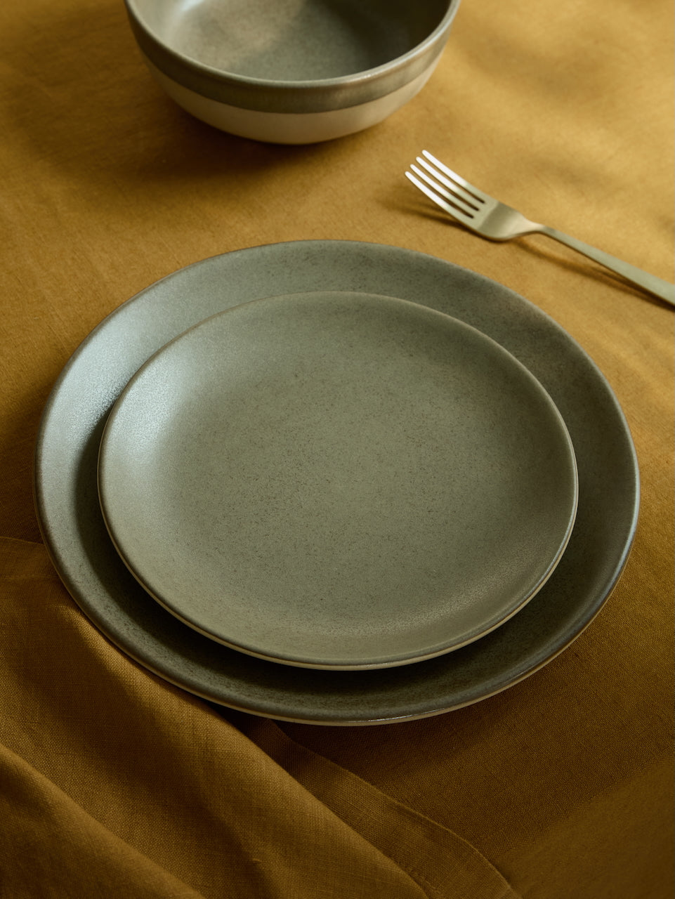 Arenito Olive Stoneware Tableware