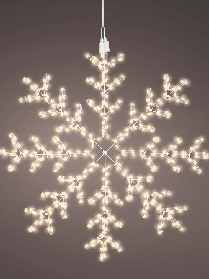 Large LED Snowflake Outdoor Light