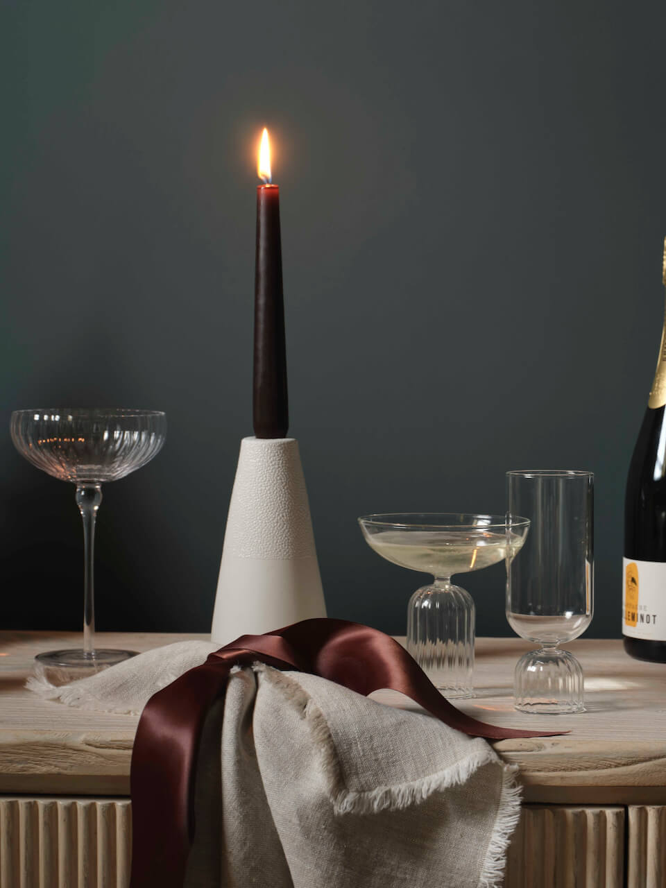 Cinco Champagne Flutes Set of 2