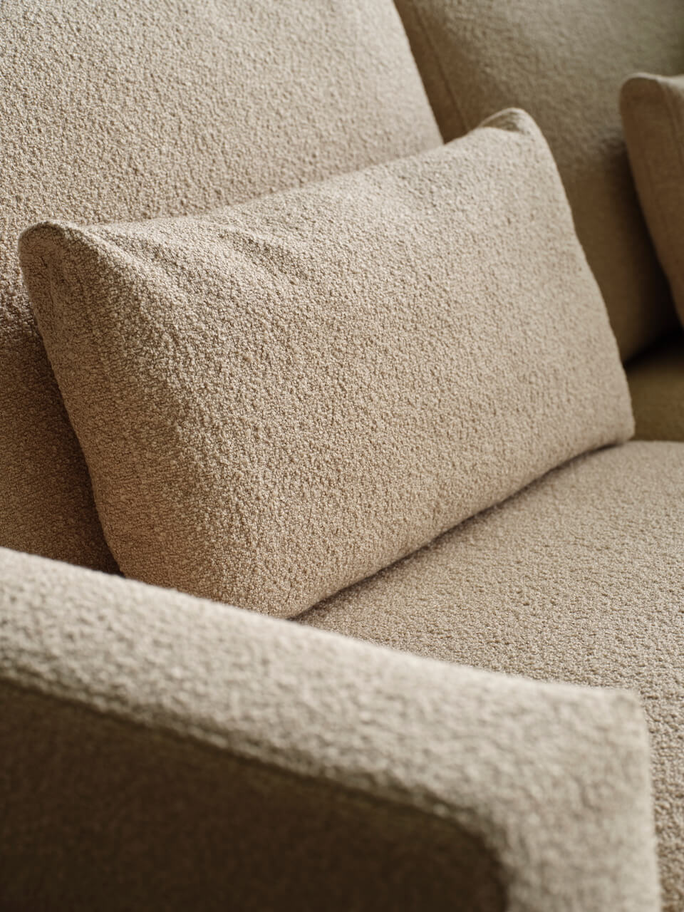 Elba Fabric Chaise Lounge Sofa - Made to Order