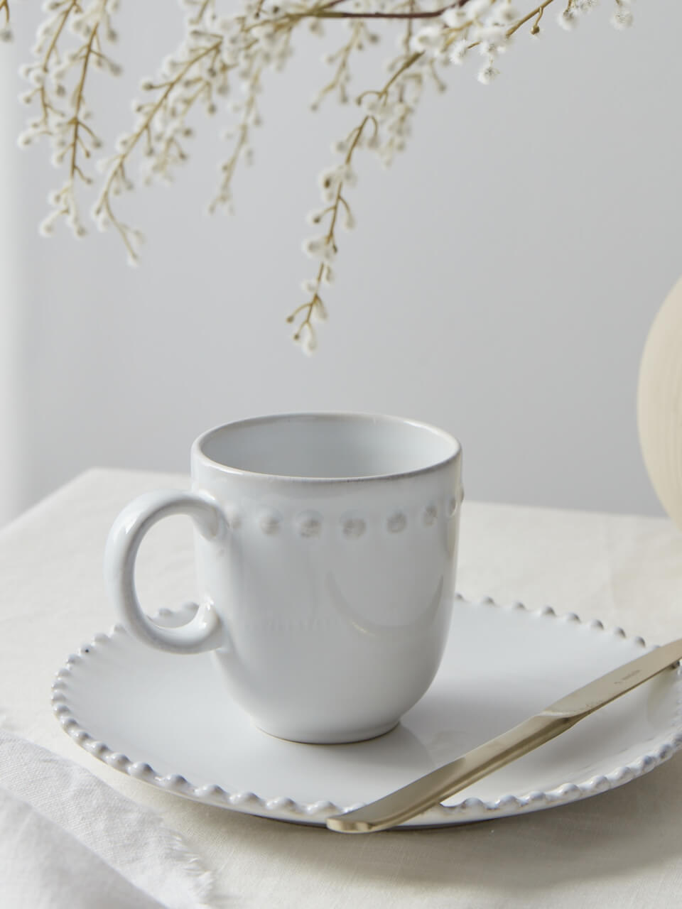 Pearl Stoneware Mug