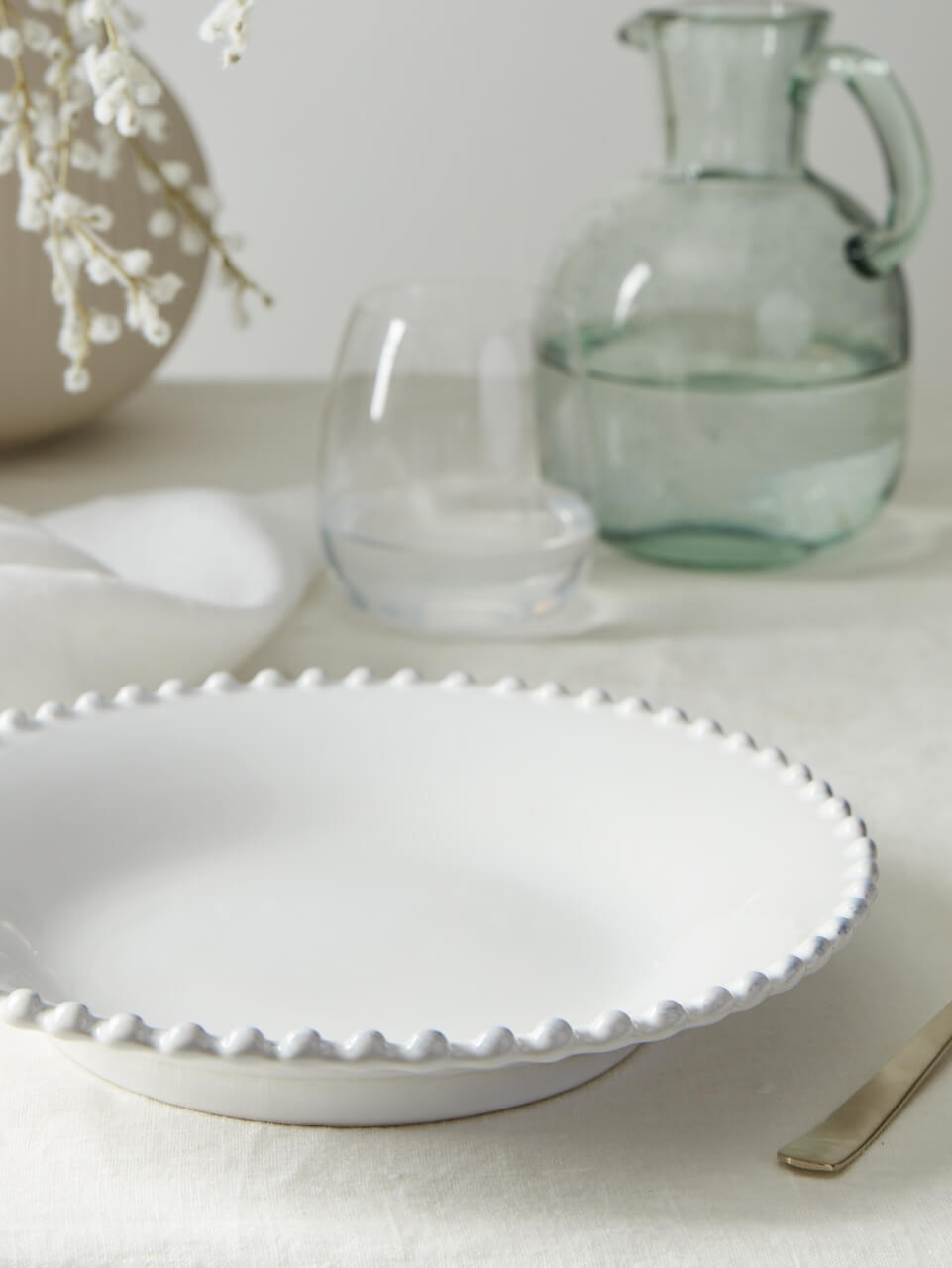 Pearl Stoneware Soup Bowl - Set of 6