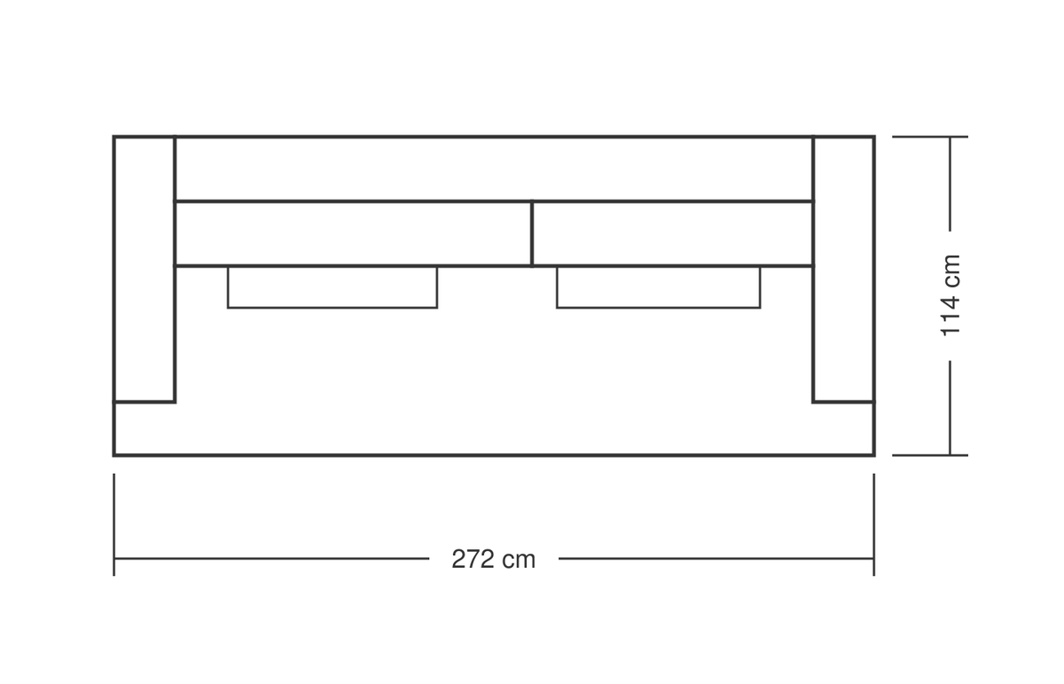 Eden Sofa — 4 Seater