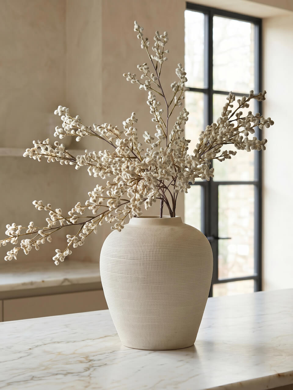 Faux Natural Willow Spray