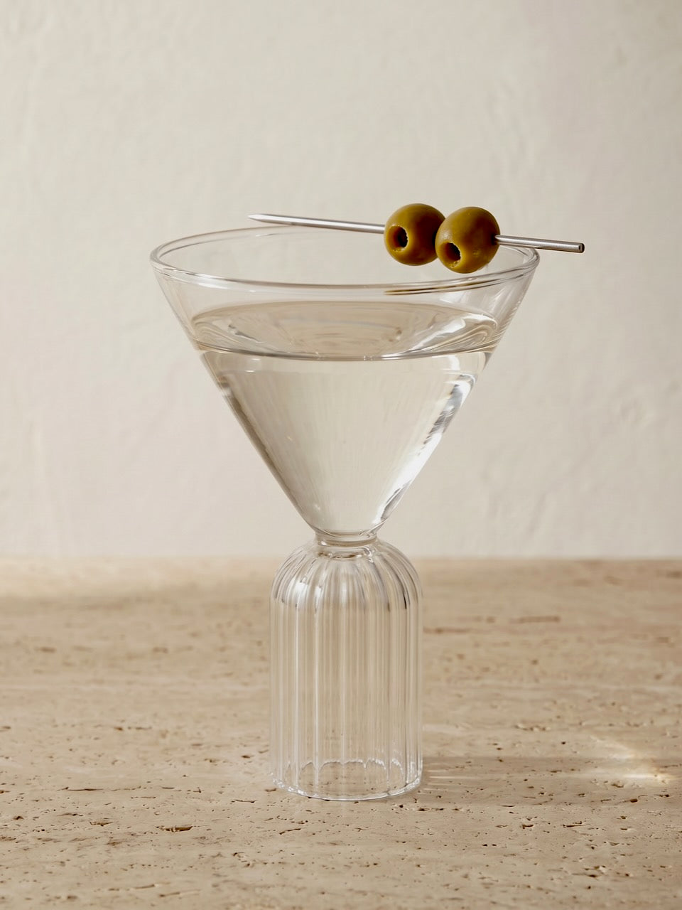 Set of 2 Cinco Martini Glasses